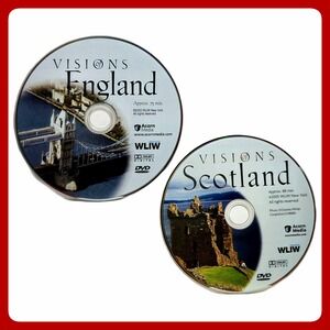 Acorn Media Visions of England Scotland Travel Documentary DVD‎ 2 Disc Set